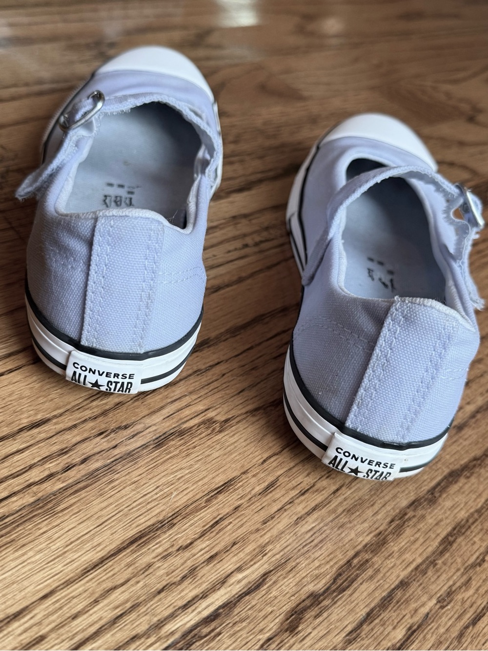 Converse Chuck Taylor All Star Dainty Mary Jane Sneakers Girl’s 1 Blueberry Ice - Picture 3 of 8